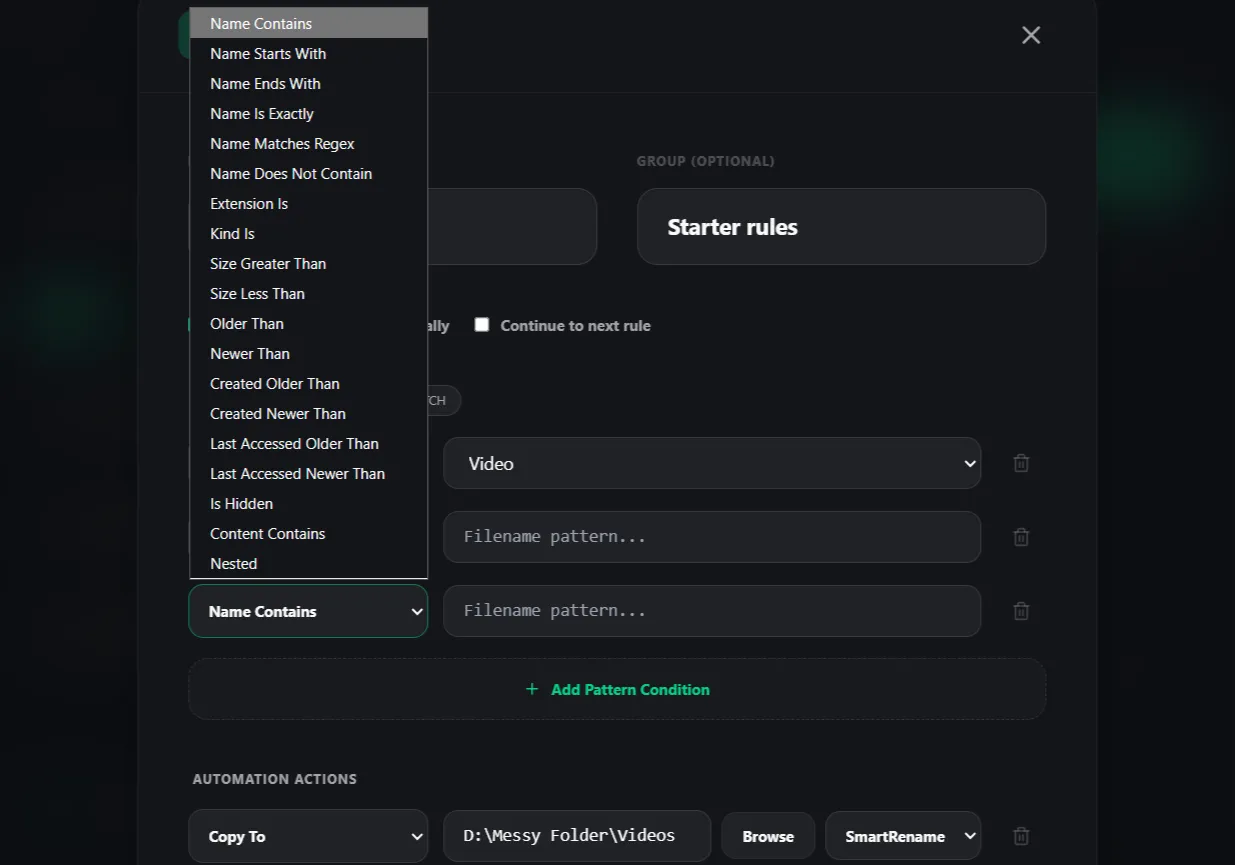 Custom Rules Engine